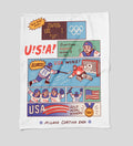 Team USA Gold Metal Game | Rink Throw Blanket