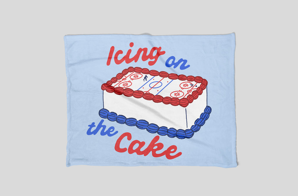 Icing on the Cake | Rink Throw Blanket