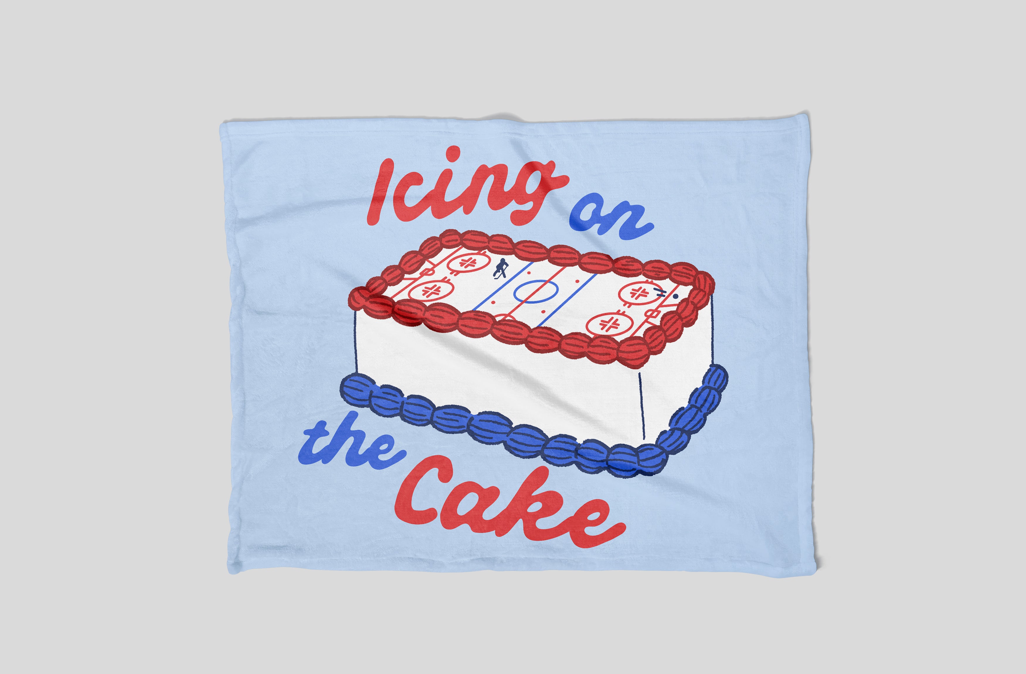 Icing on the Cake | Rink Throw Blanket