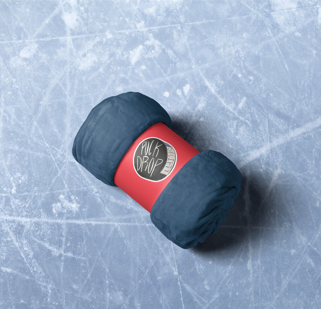 Rat Trick | Rink Throw Blanket