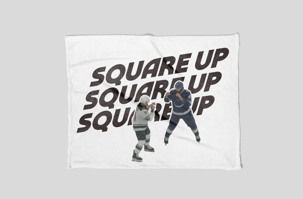 Square Up | Rink Throw Blanket